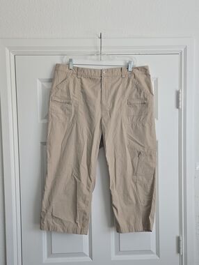 Ralph Lauren Tan Cargo Capris